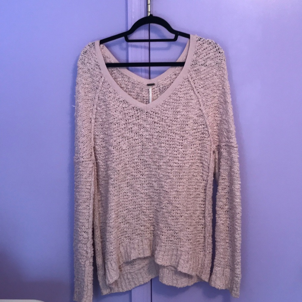Oversized free people sweater